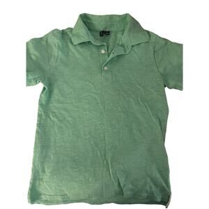 Janie & Jack green polo shirt size 14